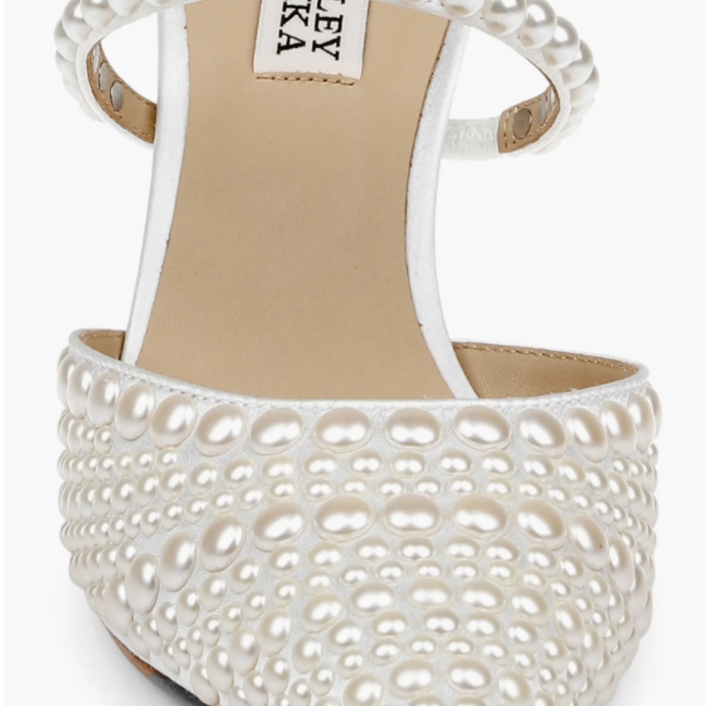 Badgley Mischka Duchess Satin Mule